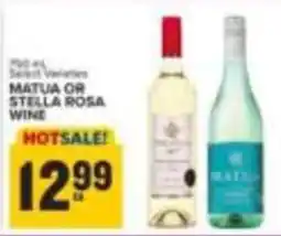 Food Lion Matua or Stella Rosa Wine offer