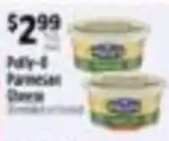 Pioneer Supermarkets Poly-6 Parmesan Cheese offer