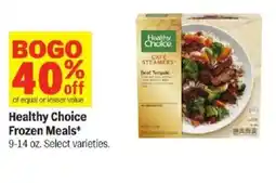 Meijer Healthy Choice Frozen Meals offer