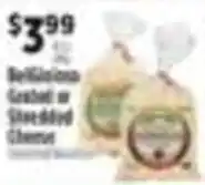 Pioneer Supermarkets Belgian Grated or Shredded Cheese offer