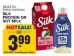 Food Lion Silk protein or soy milk offer