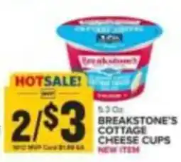 Food Lion Breakstone's cottage cheese cups offer