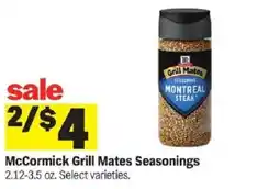 Meijer McCormick Grill Mates Seasonings offer