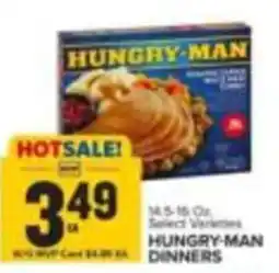 Food Lion Hungry-Man dinners offer