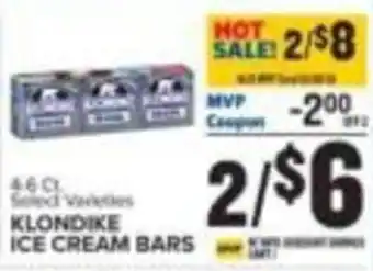 Food Lion Klondike ice cream bars offer