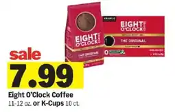 Meijer Eight O'Clock Coffee offer