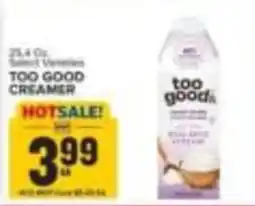 Food Lion Too Good Creamer offer