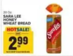 Food Lion Sara Lee honey wheat bread offer