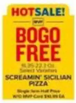 Food Lion Screammin' Sicilian Pizza offer