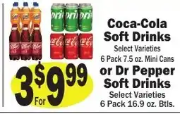 Sellers Bros Coca-Cola Soft Drinks offer