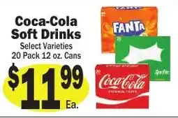 Sellers Bros Coca-Cola soft drinks offer