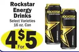 Sellers Bros Rockstar Energy Drinks offer
