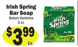 Sellers Bros Irish Spring bar soap offer