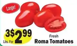 Sellers Bros Fresh Roma Tomatoes offer