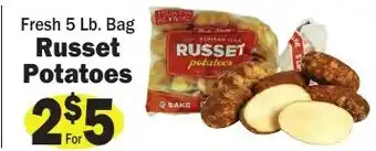 Sellers Bros Russet Potatoes offer