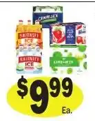 Sellers Bros Sunkist Ice Drinks offer