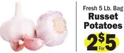 Sellers Bros Russet Potatoes offer