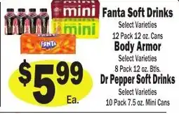 Sellers Bros Fanta Soft Drinks offer