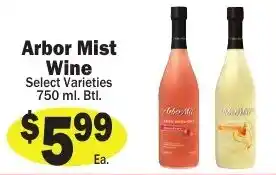 Sellers Bros Arbor Mist Wine offer