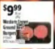 Pioneer Supermarkets Western Organic Ground Beef Burgers offer