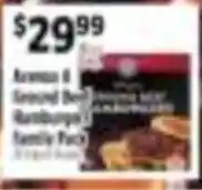 Pioneer Supermarkets Aurora & Ground Beef Hamburgers Family Pack offer