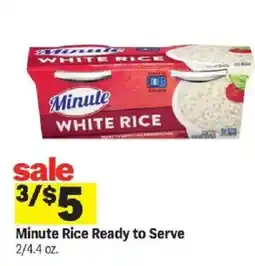 Meijer Minute Rice Ready to Serve offer