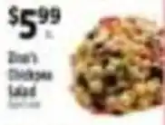 Pioneer Supermarkets Zoe's Chicken Salad offer