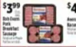 Pioneer Supermarkets Bob Evans Pork Breakfast Sausage offer