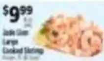 Pioneer Supermarkets Jade Slim Large Cooked Shrimp offer