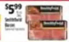 Pioneer Supermarkets Smithfield Bacon offer