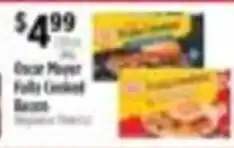 Pioneer Supermarkets Oscar Mayer Fully Cooked Bacon offer