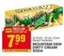 Food Lion Mountain Dew Dirty Cream Soda offer