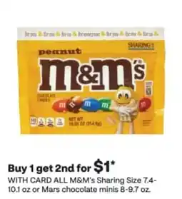 CVS M&M's peanut offer