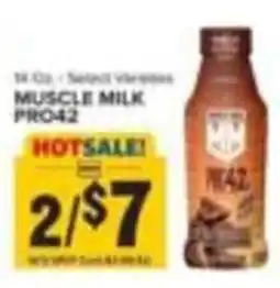 Food Lion Muscle Milk Pro42 offer