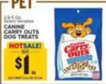Food Lion Canine Carry Outs Dog Treats offer