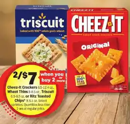 Meijer Cheez-It Crackers offer