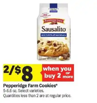 Meijer Pepperidge Farm Cookies offer