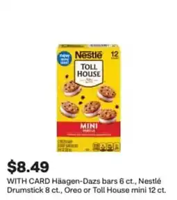 CVS Häagen-Dazs bars, Nestlé Drumstick, Oreo or Toll House mini offer