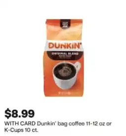 CVS Dunkin' bag coffee offer