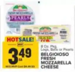Food Lion Belgioso fresh mozzarella cheese offer