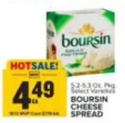 Food Lion Boursin Cheese Spread offer