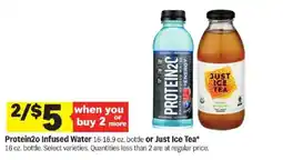 Meijer Protein2o Infused Water or Just Ice Tea offer