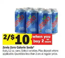 Meijer Zevia Zero Calorie Soda offer