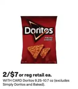CVS Doritos nacho cheese offer