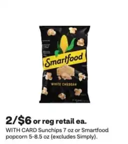 CVS Smartfood white cheddar popcorn offer