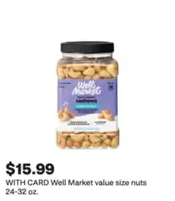 CVS Well Market value size nuts offer