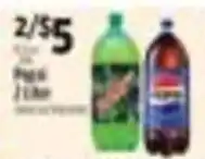 Pioneer Supermarkets Pepsi 1 Liter offer