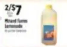 Pioneer Supermarkets Minute farm lemonade offer