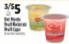 Pioneer Supermarkets Del Monte Fruit Natural Fruit Cups offer