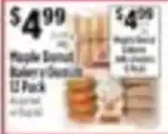 Pioneer Supermarkets Maple Donut Bakery Donuts offer